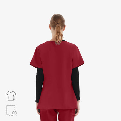 Phillip Slim Fit Scrub Top