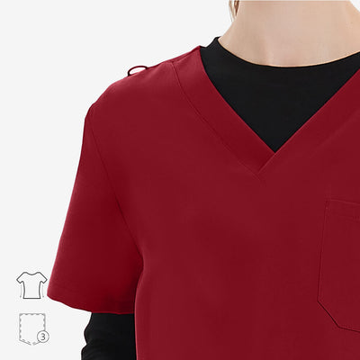 Phillip Slim Fit Scrub Top