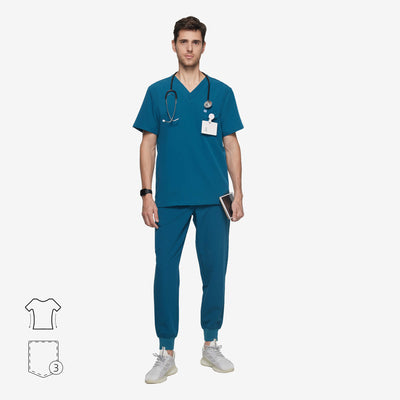 Virtis V-neck Scrub Top