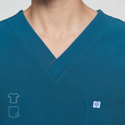 Virtis V-neck Scrub Top