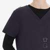 Phillip Slim Fit Scrub Top