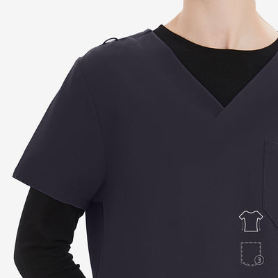 Phillip Slim Fit Scrub Top