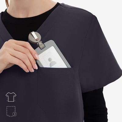 Phillip Slim Fit Scrub Top
