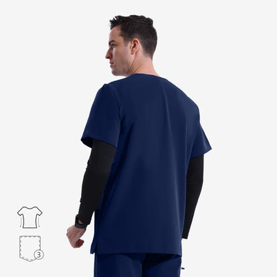 Virtis V-neck Scrub Top