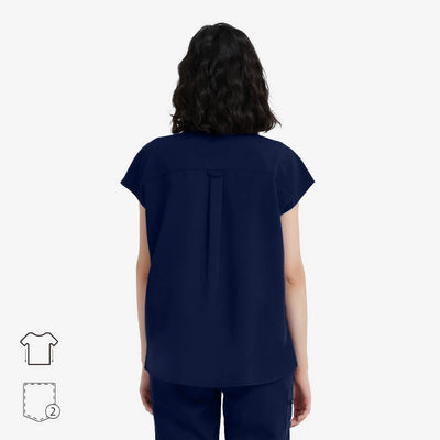 Avant Oversized Fit Scrub Top