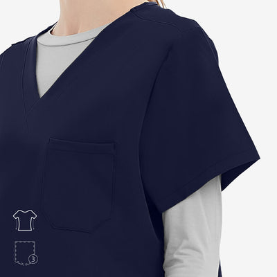Phillip Slim Fit Scrub Top