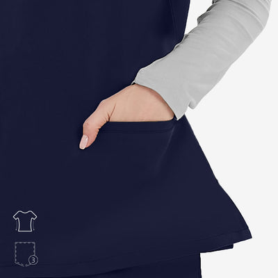 Phillip Slim Fit Scrub Top