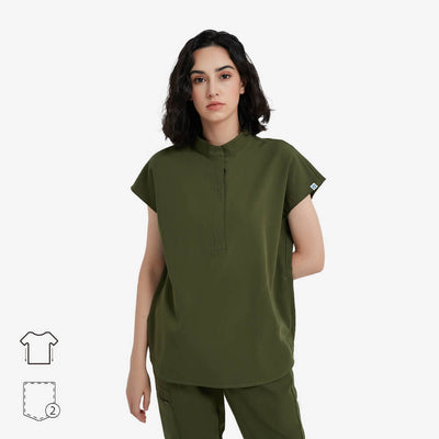 Avant Oversized Fit Scrub Top