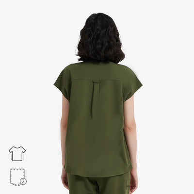 Avant Oversized Fit Scrub Top