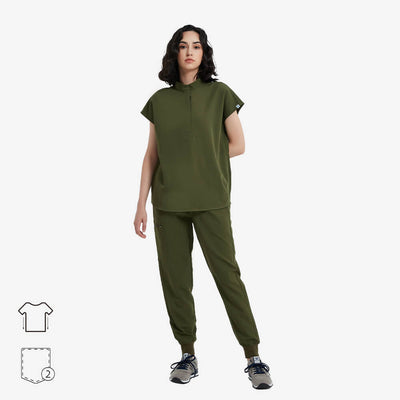 Avant Oversized Fit Scrub Top
